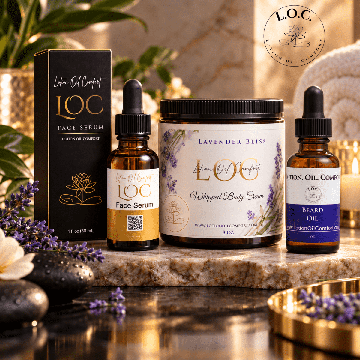 Lotion. Oil. Comfort. LLC